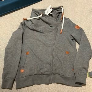 BNWT Wanakome Hestia Sweatshirt Dark Gray Large